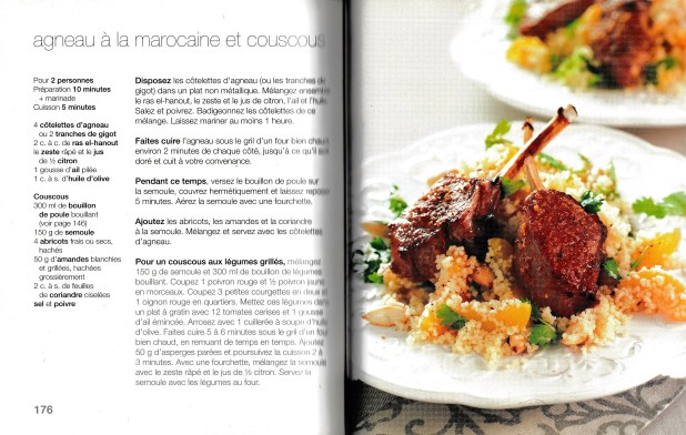 Menu Toi et Moi 2 - costela com couscous