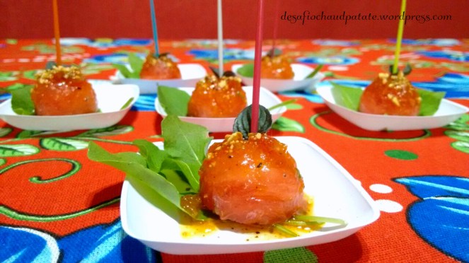 bouchee pasteque roquette chaud patate 2