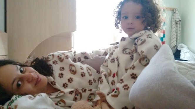 Tati Lina et sa filleule Maya