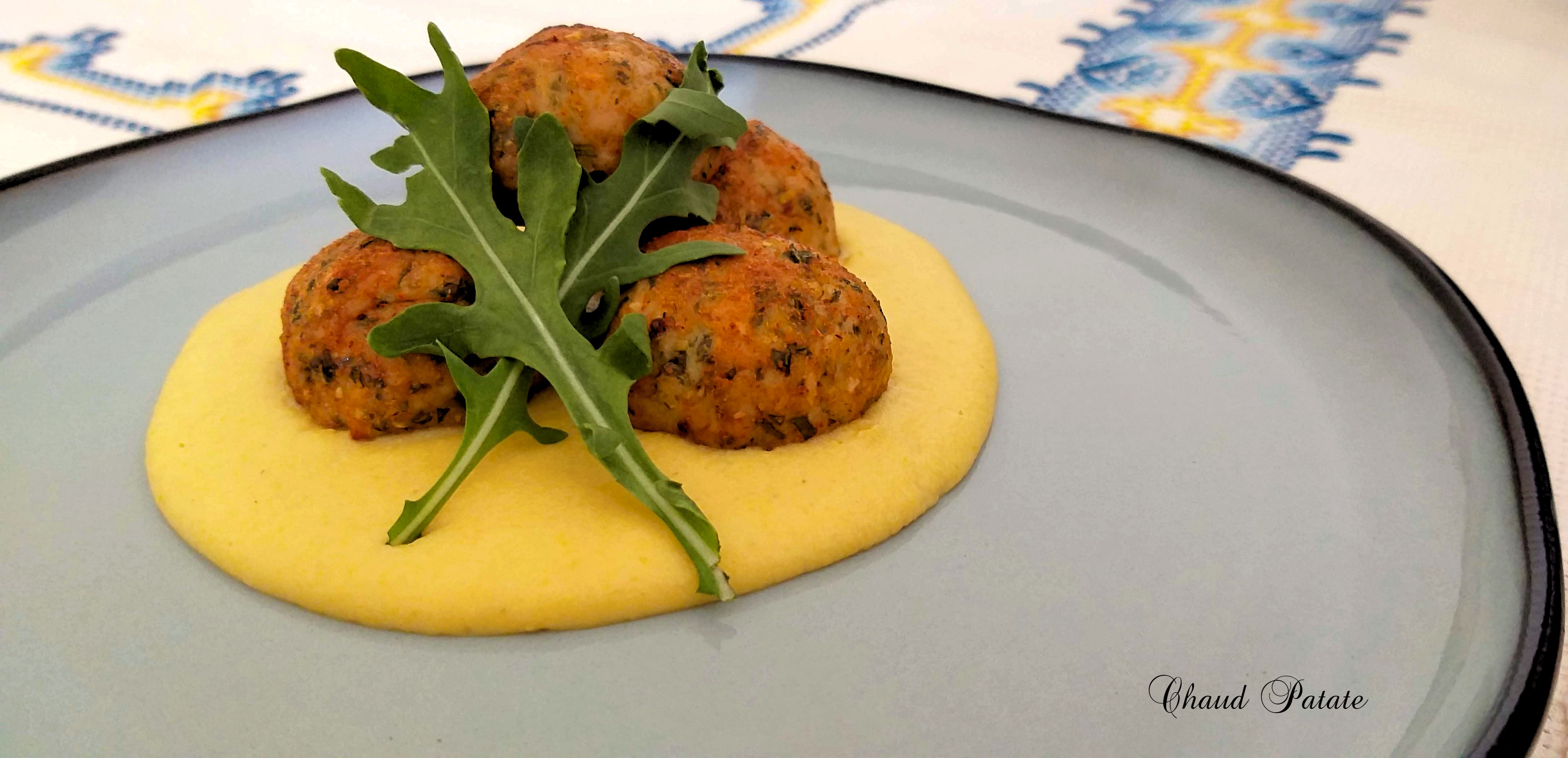 boulette de volaille chaud patate 06